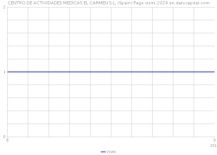 CENTRO DE ACTIVIDADES MEDICAS EL CARMEN S.L. (Spain) Page visits 2024 