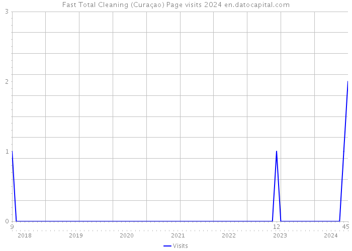 Fast Total Cleaning (Curaçao) Page visits 2024 