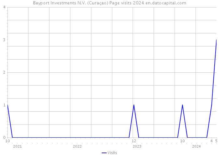Bayport Investments N.V. (Curaçao) Page visits 2024 