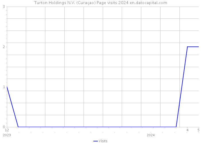 Turton Holdings N.V. (Curaçao) Page visits 2024 