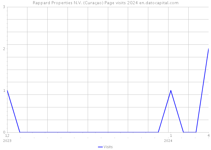 Rappard Properties N.V. (Curaçao) Page visits 2024 