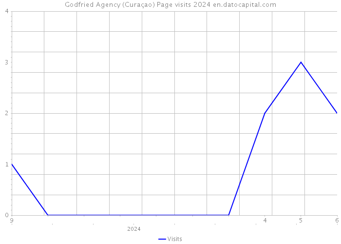 Godfried Agency (Curaçao) Page visits 2024 