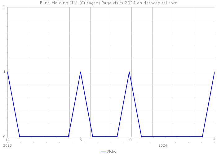 Flint-Holding N.V. (Curaçao) Page visits 2024 