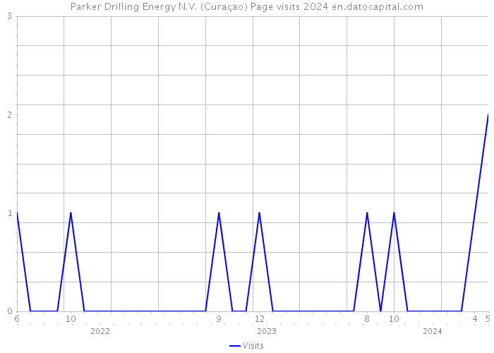 Parker Drilling Energy N.V. (Curaçao) Page visits 2024 