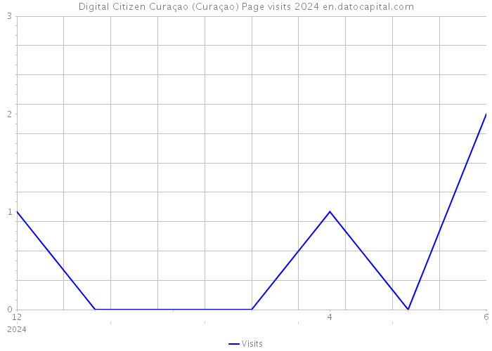 Digital Citizen Curaçao (Curaçao) Page visits 2024 