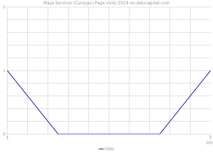 Maya Services (Curaçao) Page visits 2024 
