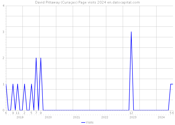 David Pittaway (Curaçao) Page visits 2024 