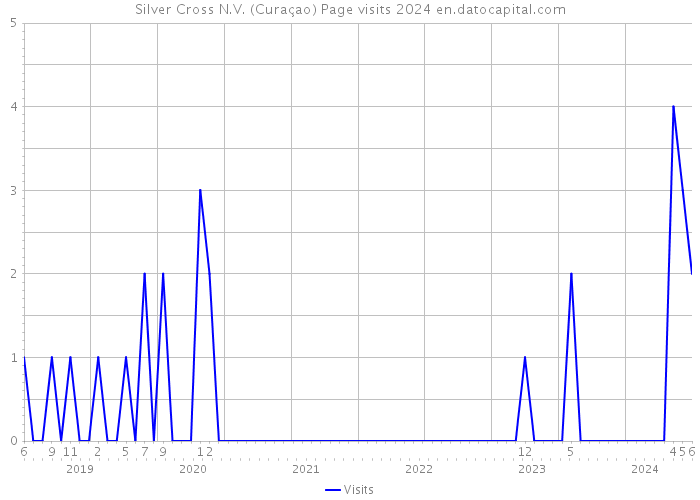 Silver Cross N.V. (Curaçao) Page visits 2024 