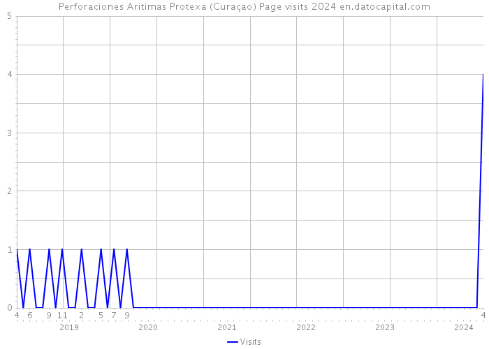 Perforaciones Aritimas Protexa (Curaçao) Page visits 2024 