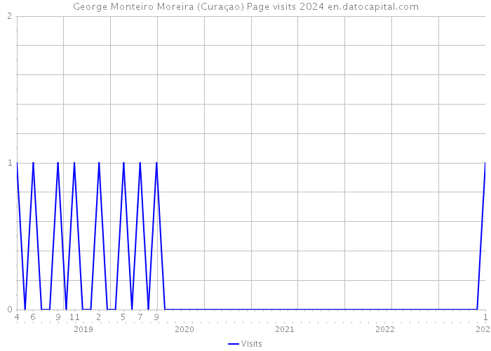 George Monteiro Moreira (Curaçao) Page visits 2024 