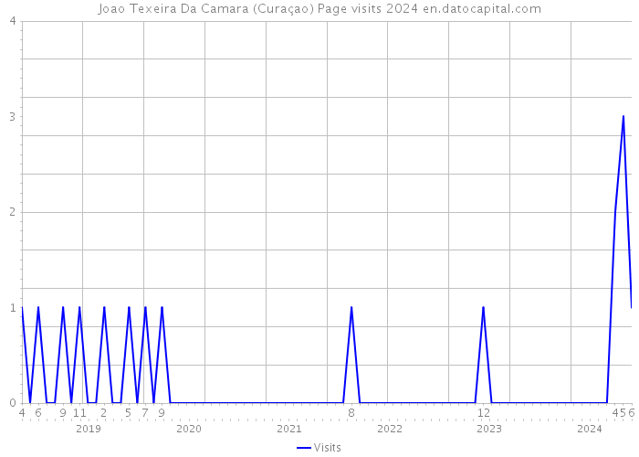 Joao Texeira Da Camara (Curaçao) Page visits 2024 