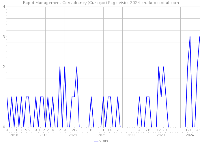 Rapid Management Consultancy (Curaçao) Page visits 2024 