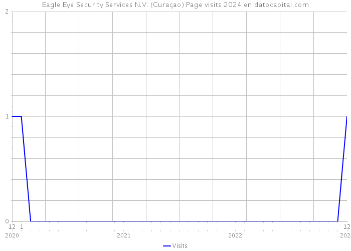 Eagle Eye Security Services N.V. (Curaçao) Page visits 2024 