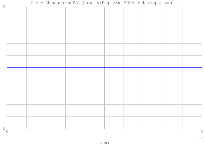 Gemini Management B.V. (Curaçao) Page visits 2024 