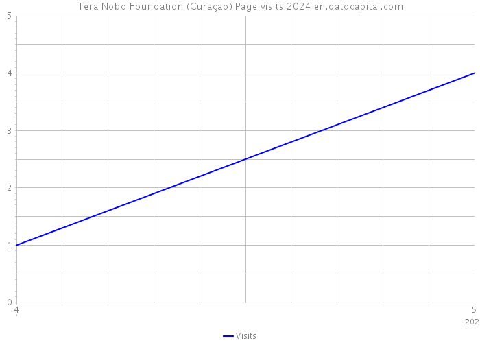 Tera Nobo Foundation (Curaçao) Page visits 2024 