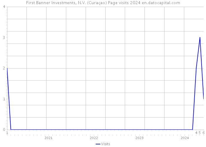First Banner Investments, N.V. (Curaçao) Page visits 2024 