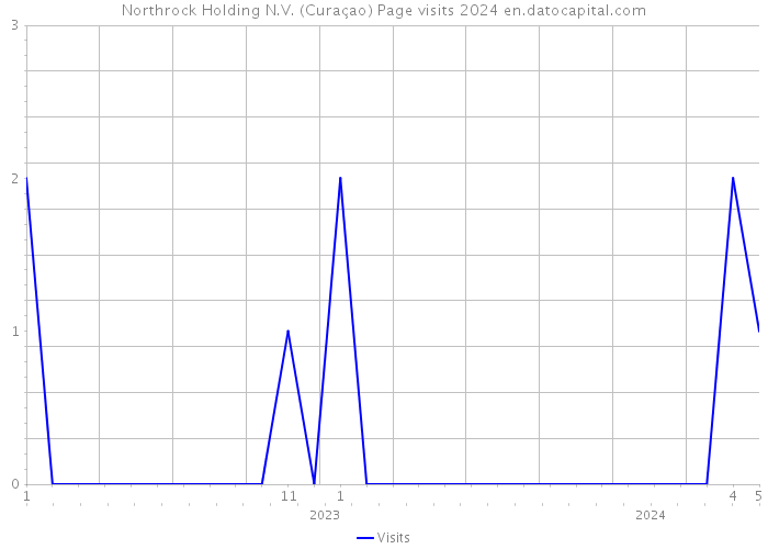 Northrock Holding N.V. (Curaçao) Page visits 2024 