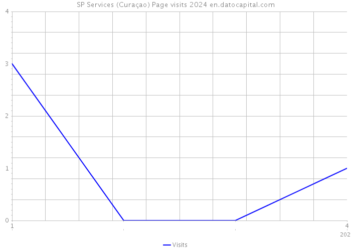 SP Services (Curaçao) Page visits 2024 