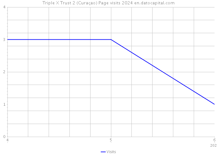Triple X Trust 2 (Curaçao) Page visits 2024 