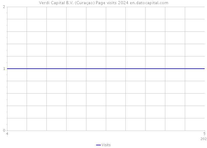 Verdi Capital B.V. (Curaçao) Page visits 2024 