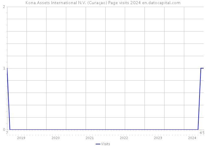 Kona Assets International N.V. (Curaçao) Page visits 2024 