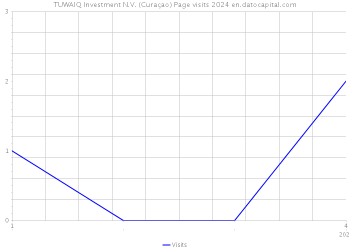 TUWAIQ Investment N.V. (Curaçao) Page visits 2024 