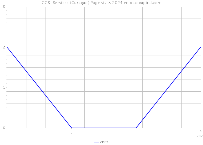 CC&I Services (Curaçao) Page visits 2024 