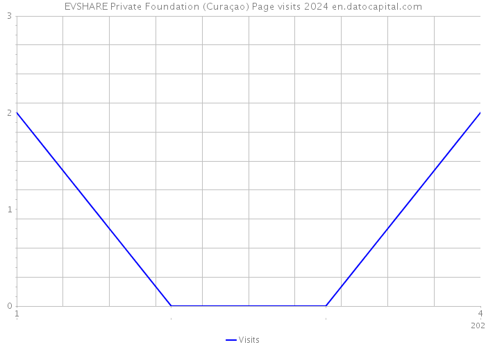EVSHARE Private Foundation (Curaçao) Page visits 2024 