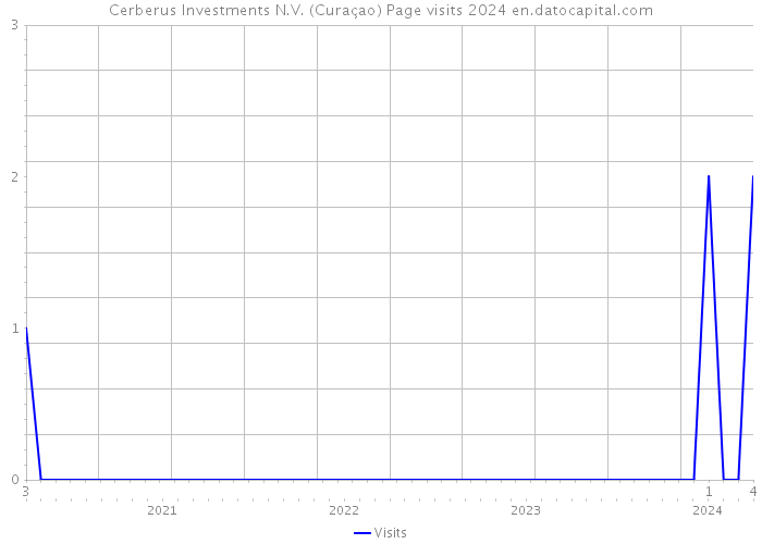 Cerberus Investments N.V. (Curaçao) Page visits 2024 