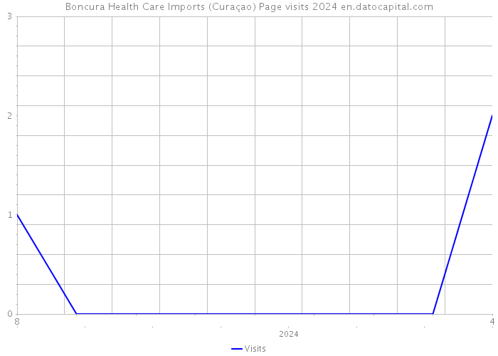 Boncura Health Care Imports (Curaçao) Page visits 2024 