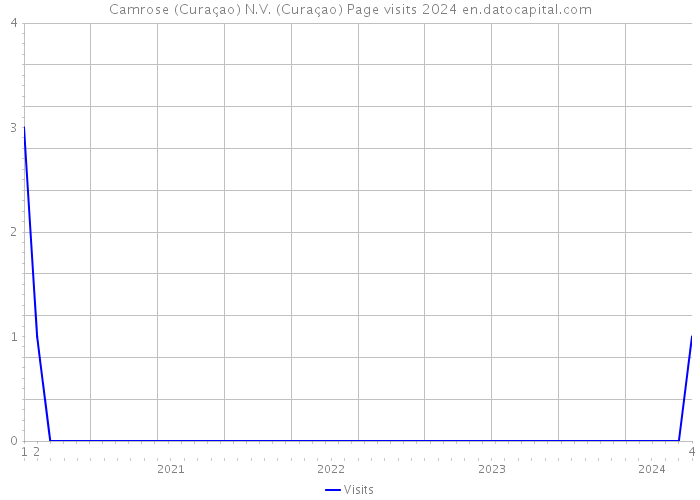 Camrose (Curaçao) N.V. (Curaçao) Page visits 2024 